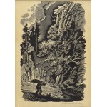 Edward KUCZYŃSKI (1905-1958), Droga przez las, 1949
