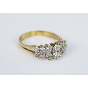 Bague avec diamants
