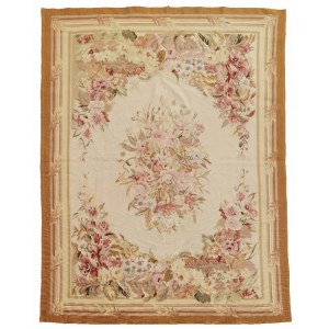 Kilim z motywem kwiatowym