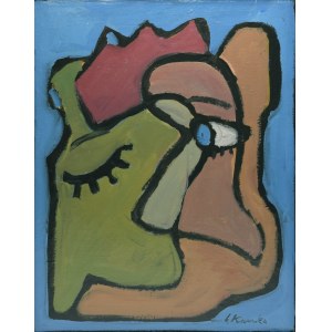 Lech KUNKA (1920-1978), The Kiss