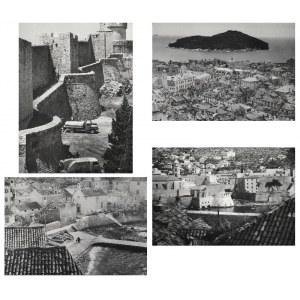 Edward HARTWIG (1909-2003), Set of 4 photographs from Dubrovnik