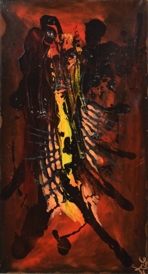 Lech KOŁODZIEJCZYK (ur. 1953), Zachód słońca, 1995