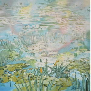 Lidia SERAFIN (ur. 1946), Ślad tęczy, 1982