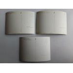 SET OF 3 PRL POSTCARDS FOT MYSTKOWSKI POZNAŃ PARK MARCINKOWSKIEGO SKYSCRAPER