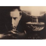 Stanisław Ignacy Witkiewicz \ Witkacy (1885 Warszawa - 1939 Jeziory na Polesiu), Kolaps przy lampie (Autoportret przy lampie), około 1913