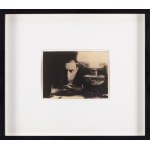 Stanisław Ignacy Witkiewicz \ Witkacy (1885 Warszawa - 1939 Jeziory na Polesiu), Kolaps przy lampie (Autoportret przy lampie), około 1913