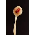 Alina Szapocznikow (1926 Kalisz - 1973 Praz-Coutant), Lampe-bouche I (Illuminated Mouth I), 1967.
