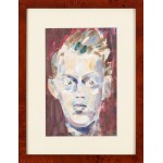 Edward Krasiński (1925 Lutsk in Volhynia - 2004 Warsaw), Self-portrait