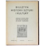 BIULETYN Historii Sztuki i Kultury. 1949. Pergaminowa oprawa.