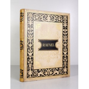 Raphael's Madonnen und Heilige Familien. 1881. in a striking binding.