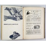 LEICA w Polsce. Miesięcznik. R. 1937-1938 (bez jednego numeru).
