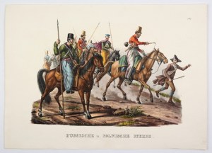 BRODTMANN Joseph - Russische u. Polnische Pferde. 1824.