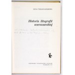 TESSARO-KOSIMOVA I. - History of Warsaw lithography. 1973. dedication by the author.