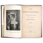 SŁOWACKI Juljusz - Listy ... Z autografów poety wydał po raz pierwszy Leopold Méyet. T. 1-2. Lwów 1899. Księg....