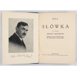 BOY-ŻELEŃSKI T. - Słówka. 1931. Okł. S. Bobińskiego.