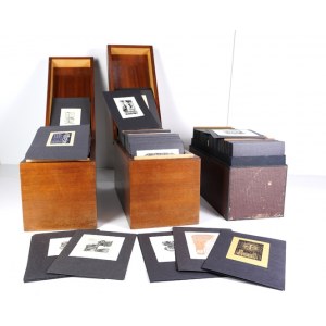 A collection of 1500 ex-librises, the vast majority of them Polish, from the l. 1920s to 1990s.