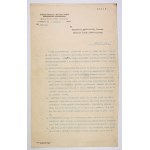 [PADEREWSKI Ignacy Jan]. Odręczny podpis Ignacego J. Paderewskiego jako premiera rządu pod maszynopisowym dokumentem dot...