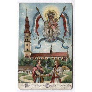 PAMIĄTKA z Częstochowy.