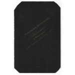 BARCEWICZ Stanisław - fotografia portretowa skrzypka z jego dedykacją z 1881.