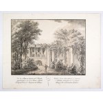 [ARKADIA]. Widok Zbioru starożytności w Ogrodzie Arkadyi. 1825.