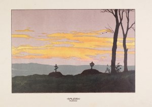 [GALICIA]. Galizien. Galicia. Color lithograph form. 14.7x21.5 cm.