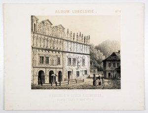 [KAZIMIERZ DOLNY]. Tenements in the market square of Kazimierz. 1859.