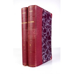 BILIŃSKI Leon - Wspomnienia i dokumenty. T. 1-2. Warszawa 1924-1925. Księg. F. Hoesicka. 8, s. [6], 360, [1], tabl. 1; [...