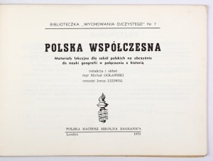 GOLAWSKI Michał - Polska współczesna. Lesson materials for Polish schools abroad for the study of geography in connection...