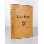 KONECZNY F[eliks] - Dzieje Polski. Kraków 1908. Red. Prawdy. 16d, s. [4], 380, tabl. 7. opr. oryg. ppł. zdob.,...