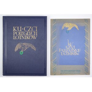 Ku czci poległych lotników. 1933. Stan bardzo dobry. Z prospektem wydawniczym.