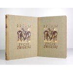 BREHM [Alfred Edmund] - Life of animals. Polish translation ed. Gustav Dehnel, Janusz Domaniewski [et al]....