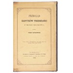 ŁEPKOWSKI Józef - Przegląd zabytków przeszłości z okolic Krakowa. Warszawa 1863. Druk. c.k. Uniw. Jag., Kraków. 8,...