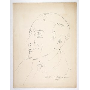 HOFMAN Wlastimil (1881-1971) - Portret mężczyzny (Józefa Germaka).