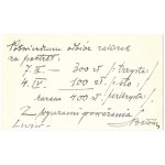 [BATOWSKI Stanislaw]. Stanisław Batowski. 1 Poniatowskiego St. (St. Sophia 26.).