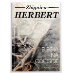 HERBERT Z. - Elegy for a Departure. 1992. dedication by the author.