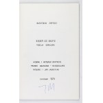 ZARYCKI Władysław - Niesem cie swiatu. Poezja goralska. Wybrał i wstępem opatrzył Franek Bachleda Księdzulorz....