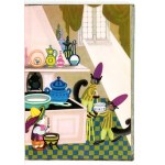 HAUFF Wilhelm - The Tale of the Stork Caliph and other tales. Illustrated by Olga Siemaszkowa. Warsaw 1958, Nasza Księg. 8,...