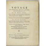 COXE Will[ia]m - Voyage en Pologne, Russie, Suède, Dannemarc, &c. Traduit de l&#39;anglais, enrichi de notes [...]...