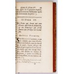 Code militaire 1709 - superekslibris Karola H. von Hoyma
