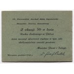 [Jozef PUTEK]. Signature of Jozef Puttek as Minister of Posts and Telegraphs on a commemorative philatelic carnet dated XII ...