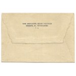 [PIŁSUDSKI Józef]. Envelope addressed to Marshal Jozef Pilsudski at the Belvedere.