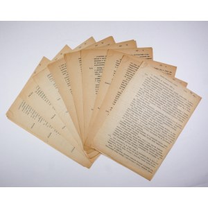 Dzieje Służby Zwycięstwu Polski (1939) - maszynopis A. Sanojcy.