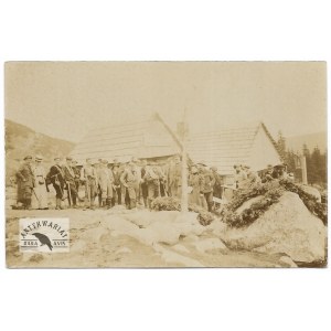 [GÓRY - Karpaty - Tatry - w drodze na uroczystość odsłonięcia pomnika Mieczysława Karłowicza - fotografia sytuacyjna]. [...