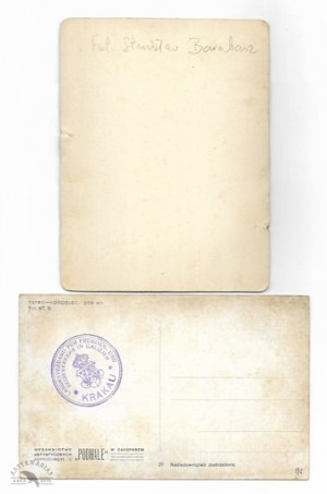 [BERGE - Karpaten - Tatra-Gebirge - Blick auf Kościelec im Winter - landschaftliches, situatives Foto]. [nicht vor 1906]....