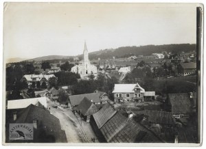 [HORY - Karpaty - Tatry - fragment Zakopaného - pohľad na fotografiu]. [nie po roku 1914]. Foto form....