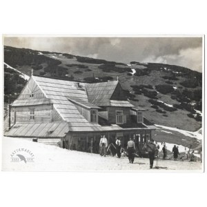 [GÓRY - Karpaty - Tatry - prywatne schronisko Wyżnie Bustryckich na Hali Gąsienicowej - fotografia widokowa,...