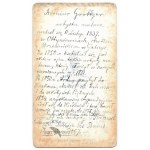 [GROTTGER Arthur - portrait photograph - shot in card de visite format]. [1st half of the 1860s]. Photograph form....
