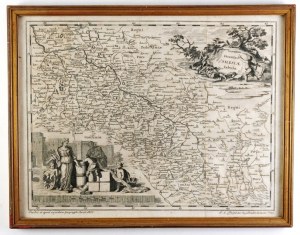 [ŚLĄSK]. Ducatus Silesiae Tabula. Před rokem 1735.