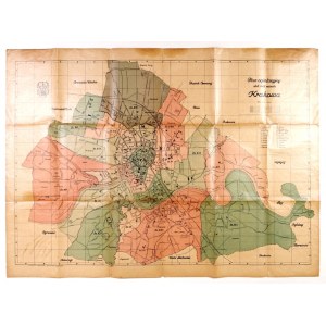 Plan orjentacyjny stoł. król. miasta Krakowa z 1925 r.