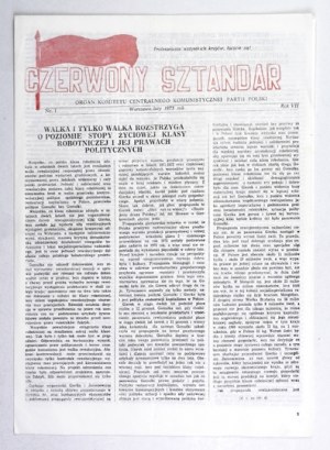 RED Banner. R. 7, no. 1: II 1973.